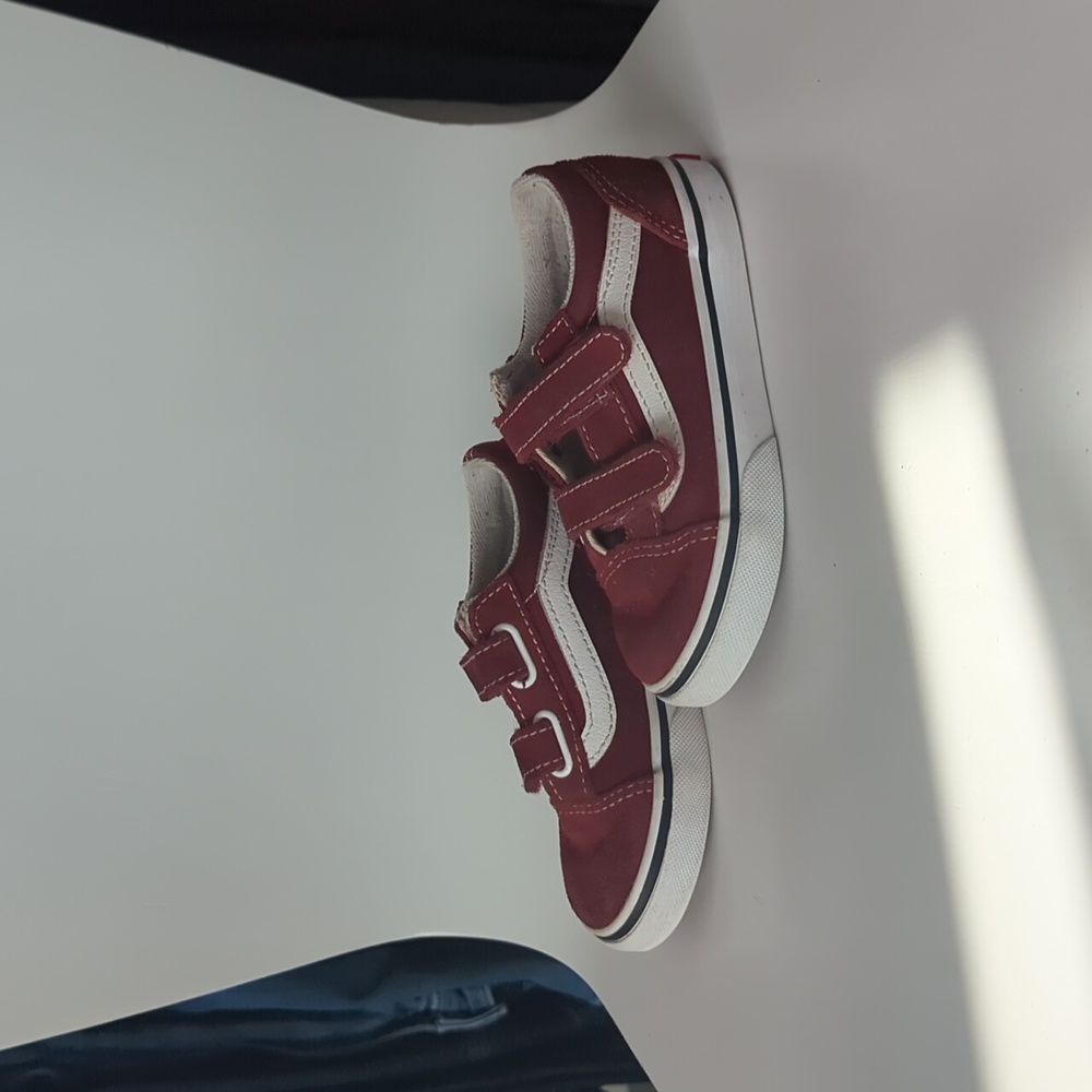 Toddlers Maroon Vans